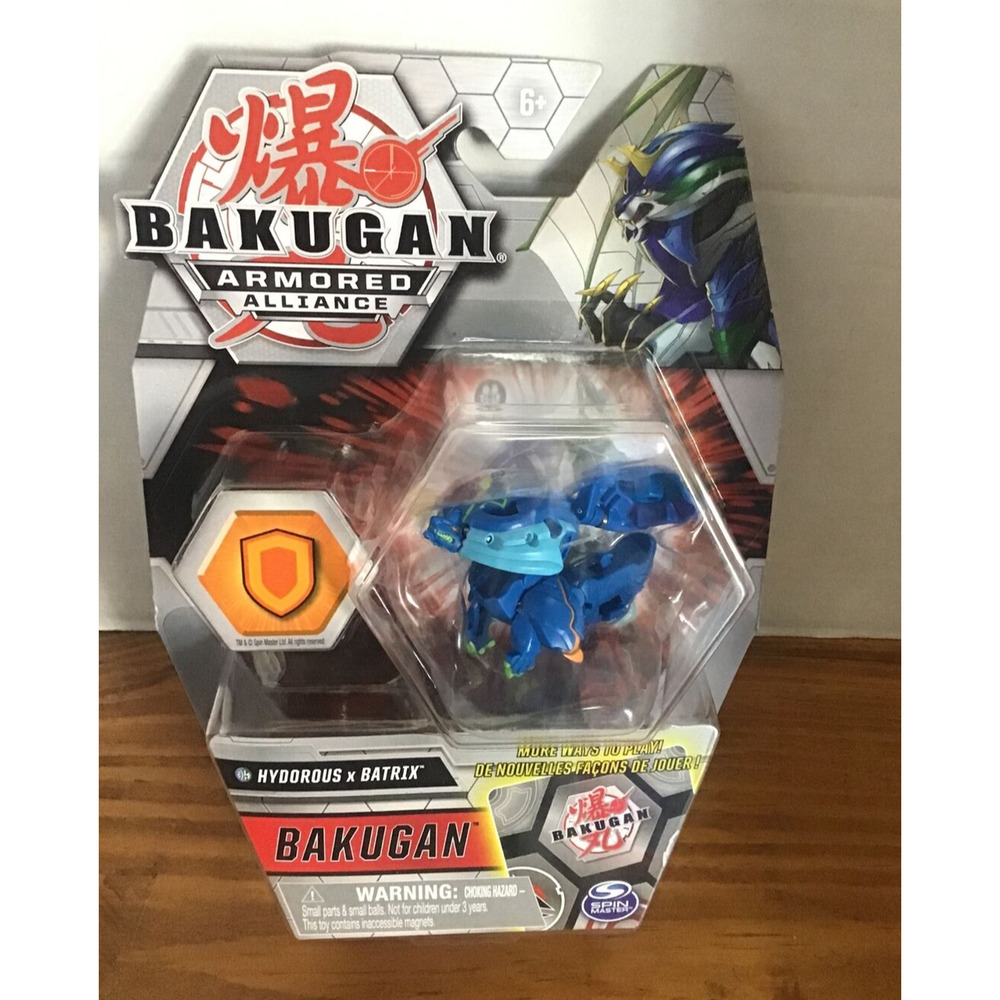 Bakugan Armored Alliance Hydorous x Batrix Aquos Faction Spin Master NIP